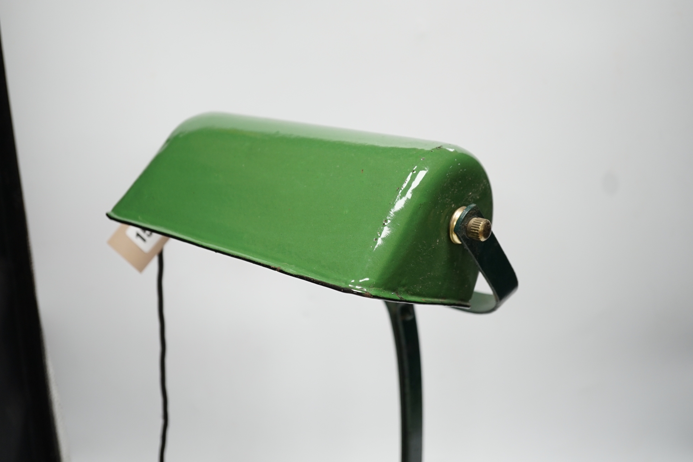 An early 20th century German student's table lamp
